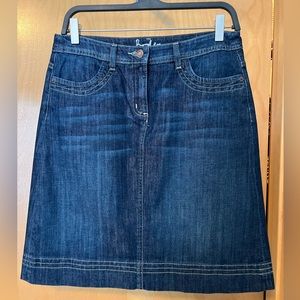 Boden denim skirt